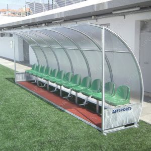 Banco Suplentes AFFSPORTS com pousa pés