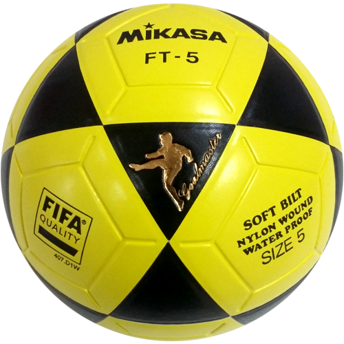 Bola De Futevôlei Ft-5 Amarelo E Preto - Mikasa