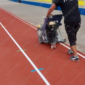 Pintura de Linhas Pista de Atletismo