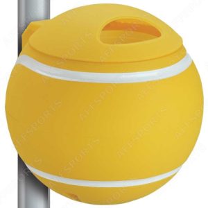 Caixote do lixo em forma de bola de ténis