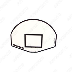 Tabela Basquetebol AFF Fibra 1.20mx0.90m 1/2 Lua