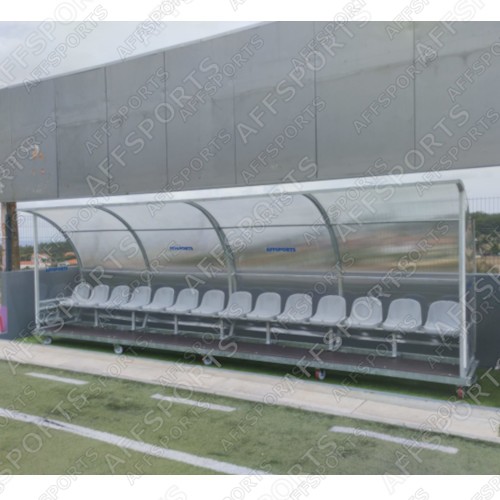 Banco Suplentes AFFSPORTS com Estrado com Rodas - Image 2