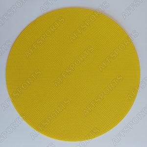 Delimitador Circular Plano Amarelo 25cmx1mm