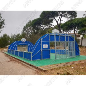 Campo Parque Multidesportivo com painéis PE