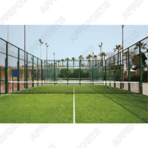 Rede Padel 3mm PPHT 4,5X4,5cm Ent. 10,00x0,92m S/Nós Preta
